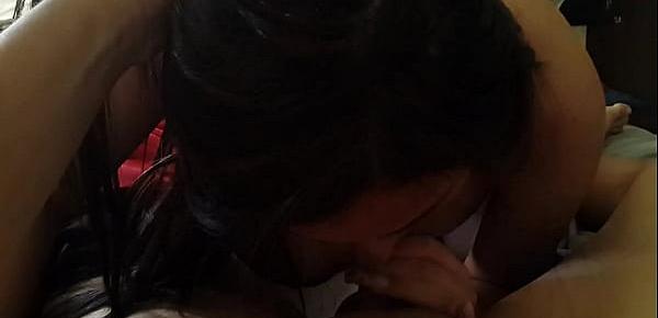  Ex Girlfriend give me a nice Blowjob